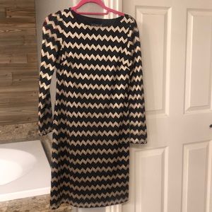 Like new black and gold dress